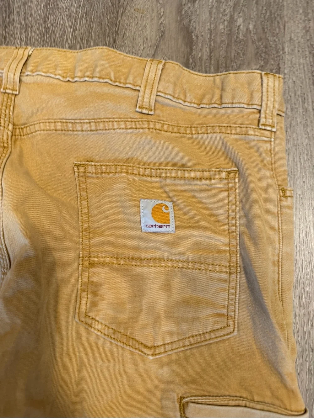 Carhartt Rugged Flex Rigby 5 Pocket Work Pants Men 40x34 Brown Tan 102517 918